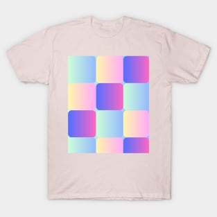 Unique Gradient Design T-Shirt